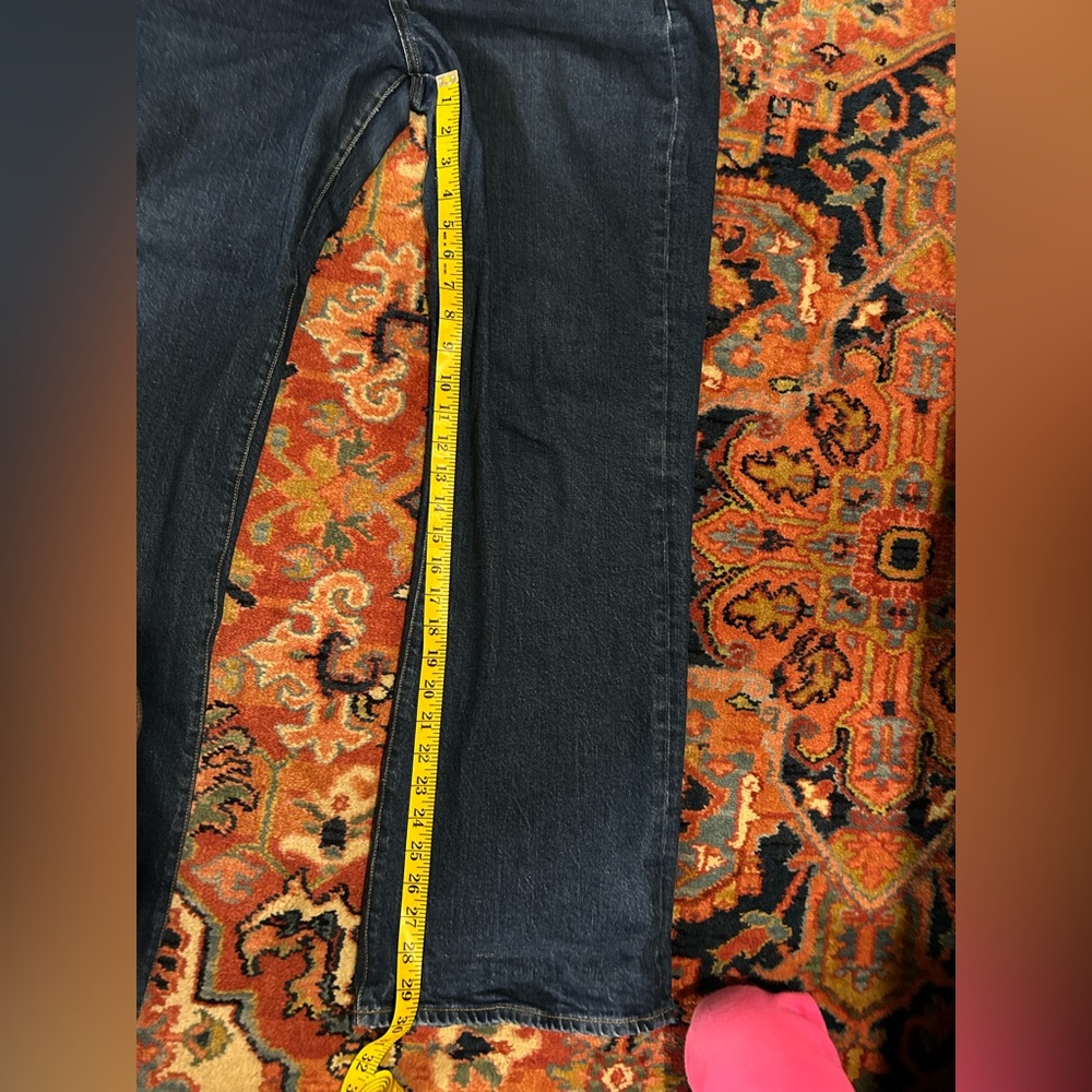 Mavi Victoria Solid Deep Wide Leg Jeans - Picture 10 of 10